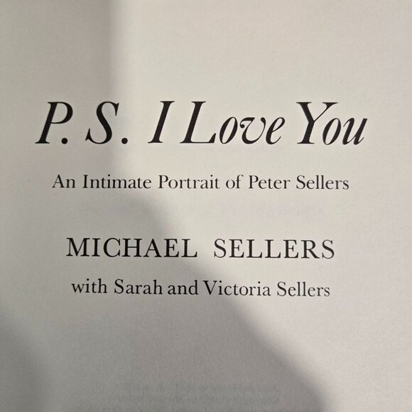 Peter Sellers Books Lot of (3)  2 Hardcover 1 Softcover - Picture 10 of 12